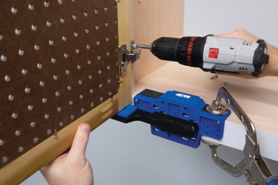 How to simplify installing cabinet doors